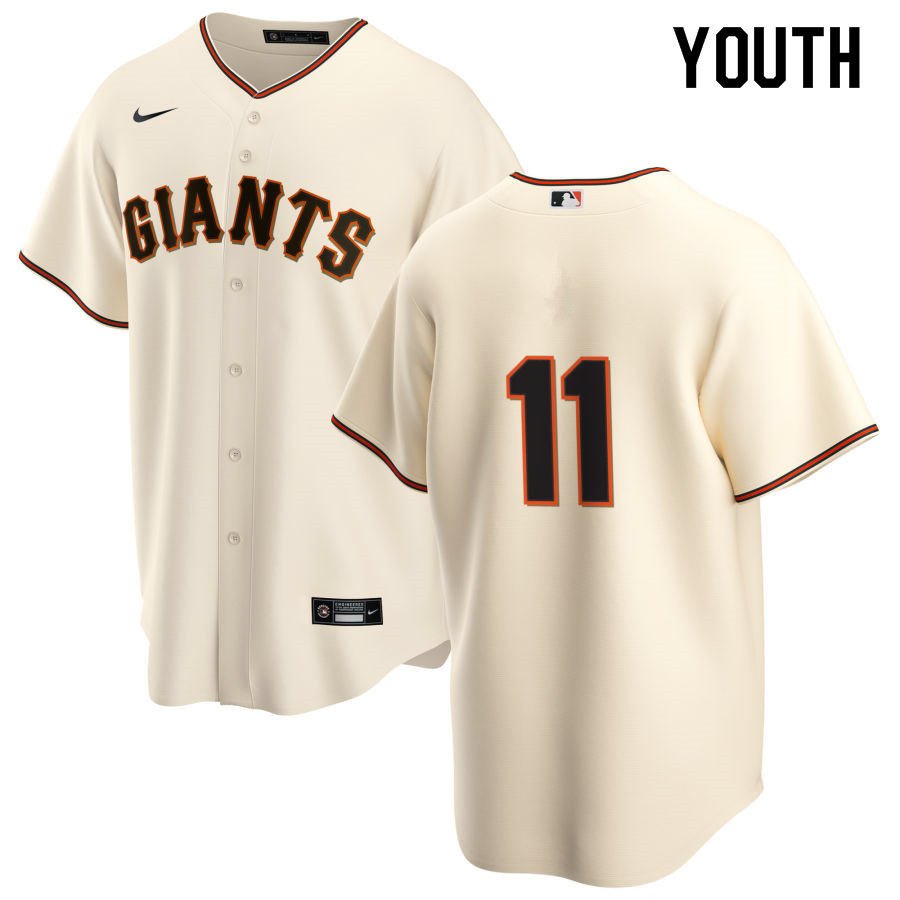 Nike Youth #11 Carl Hubbell San Francisco Giants Baseball Jerseys Sale-Cream